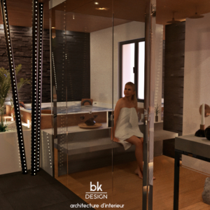 Salle de bain SPA Whirlpool à Niderweis Salle de bain SPA Whirlpool à Niderweis