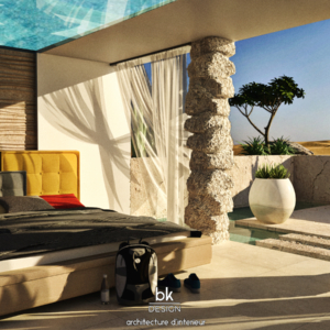 Chambre Black Desert Black Desert